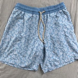 Fair Harbor Blue shorts with Built in Liner